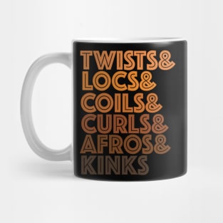 Twists Locs Coils Curls Afros & Kinks Mug